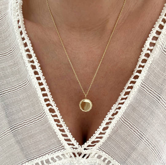 Collier "Anna" plaqué or