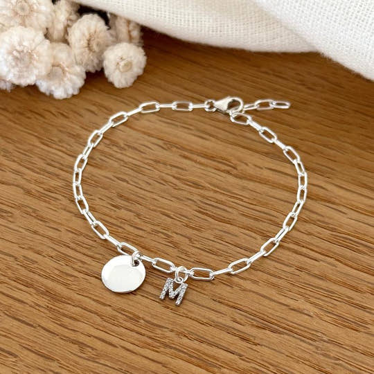 Bracelet "Emy" argent