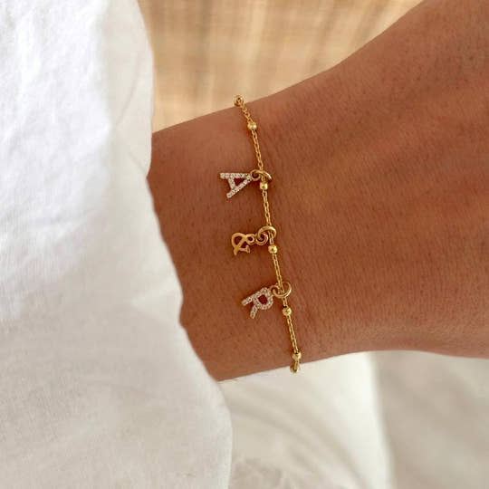 Bracelet "Luce" plaqué or