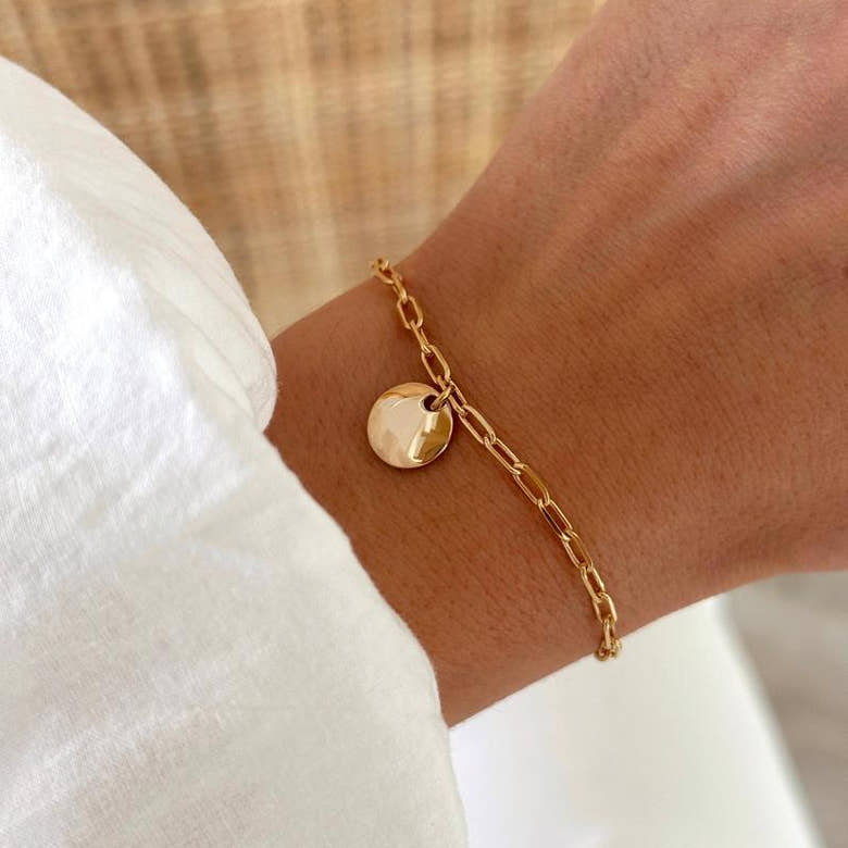 Bracelet "Soan" plaqué or