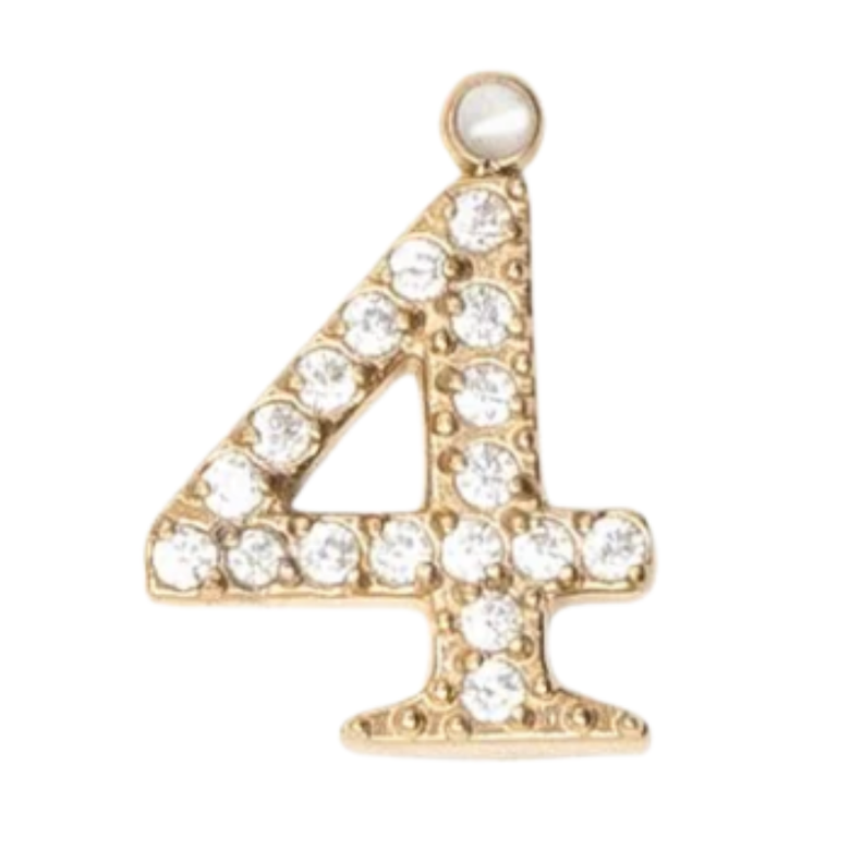 Charms "Chiffres" acier, vue 6