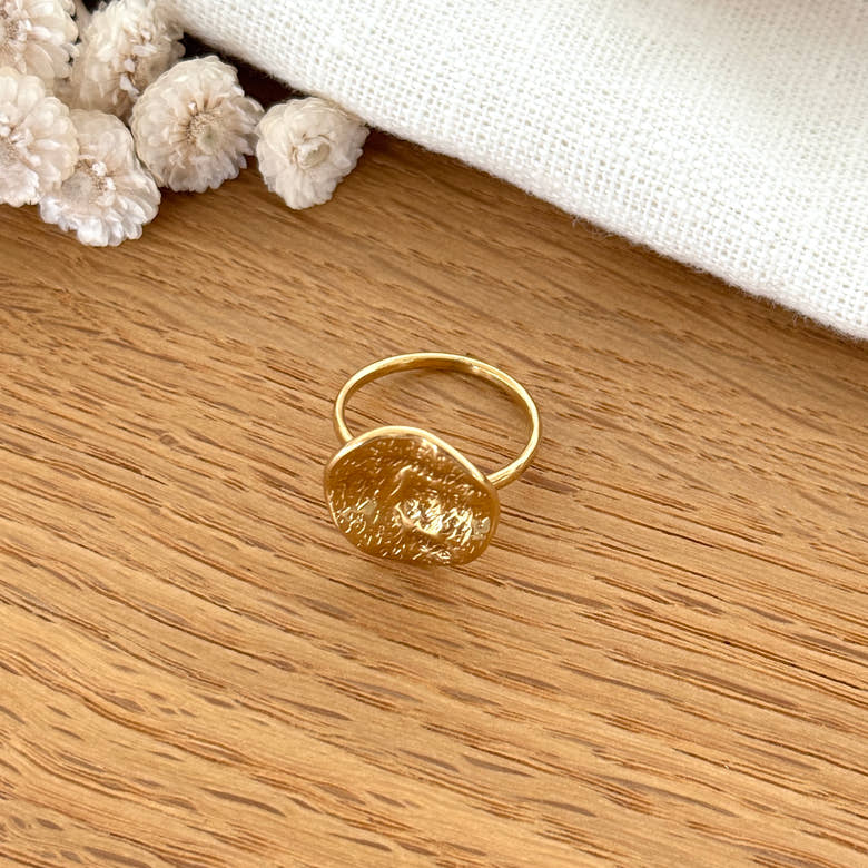Bague "Leonard" acier, vue 3