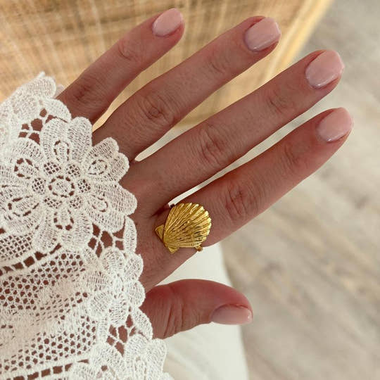 Bague "Azura" acier