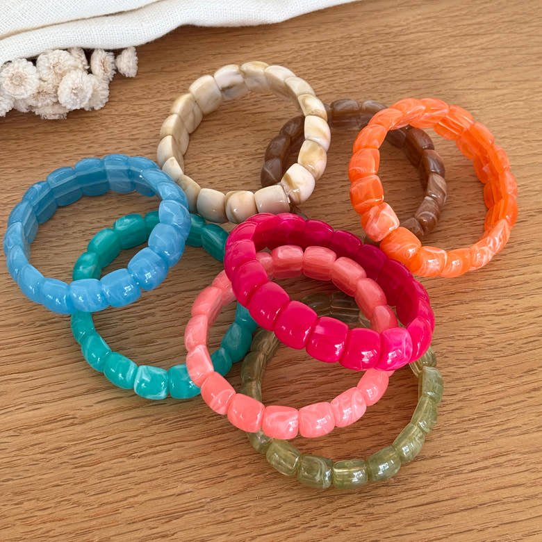 Bracelet "Alia" résine, vue 2