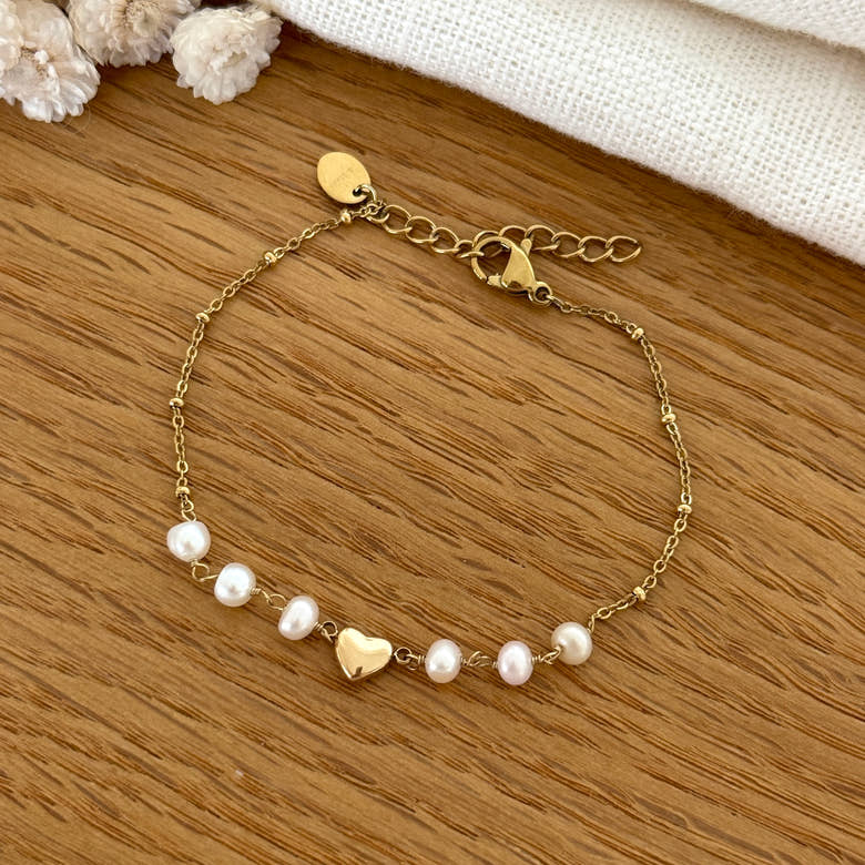 Bracelet "Alyana" acier, vue 2