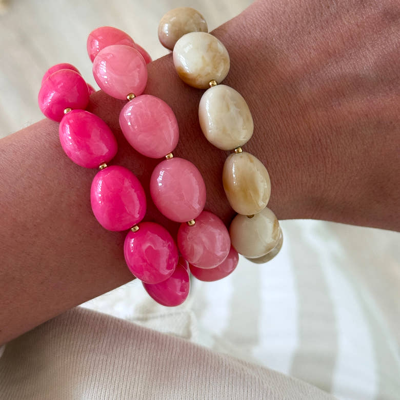 Bracelet "Clara" résine, vue 3