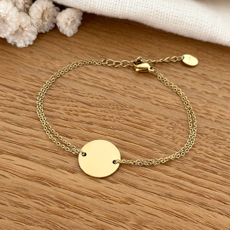 Bracelet "Come" acier, vue 2