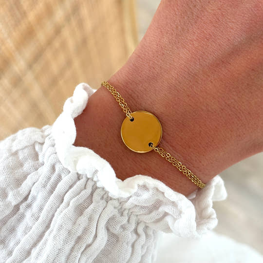 Bracelet "Come" acier