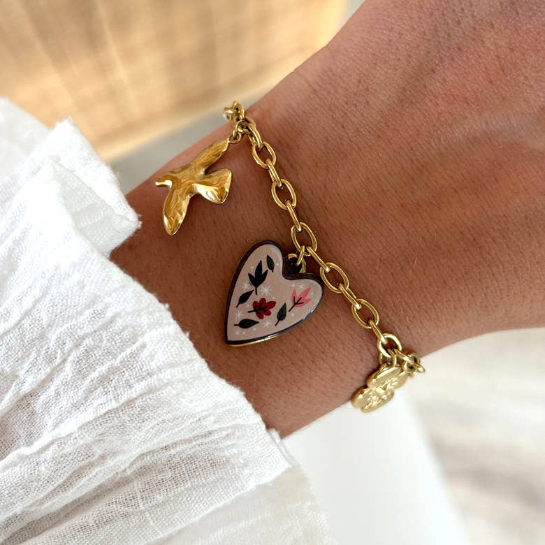 Bracelet "Lison" acier, vue 2