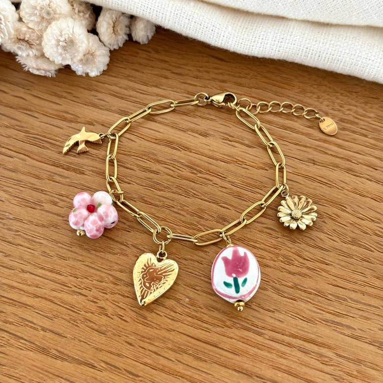 Bracelet "Valentina" acier