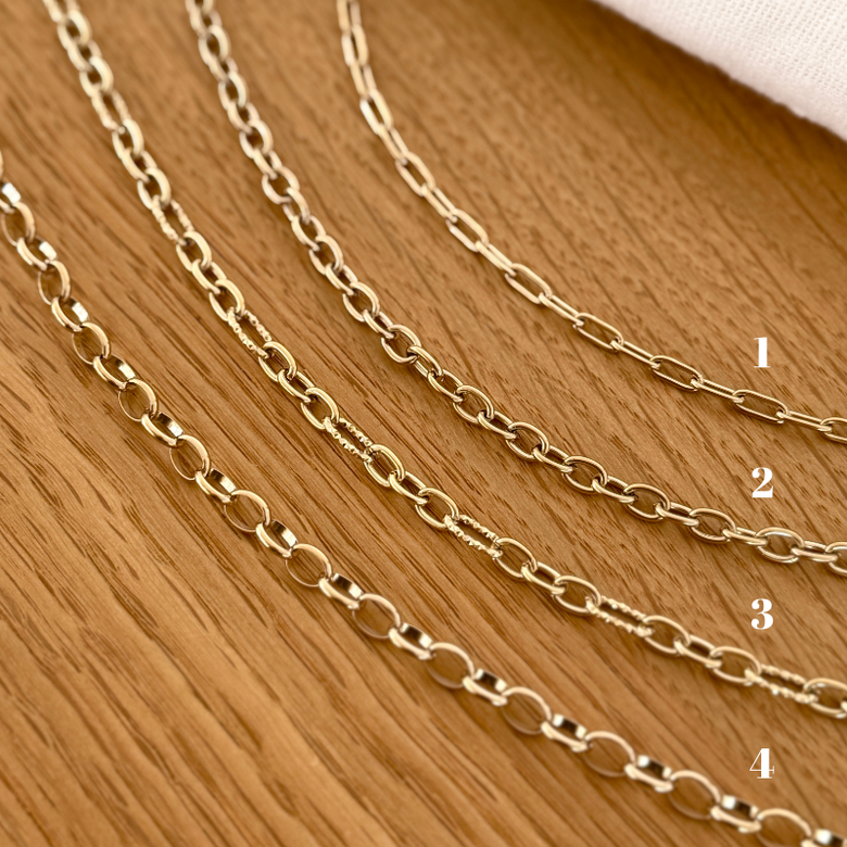 Collier charms personnalisable acier, vue 6