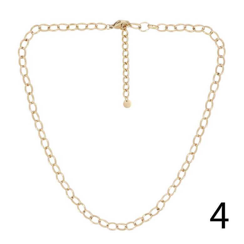 Collier chaine acier, vue 9