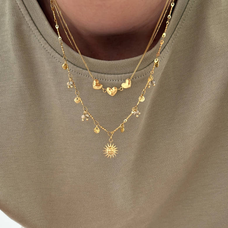 Collier "Judie" acier