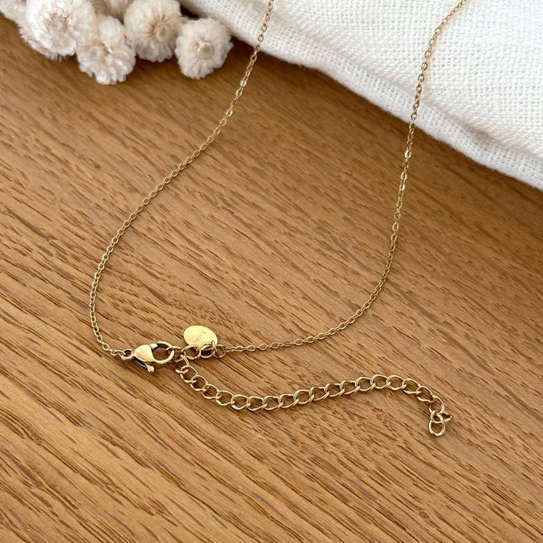 Collier "Aloha" acier, vue 3