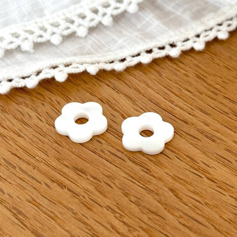 Mini fleurs - Nacre