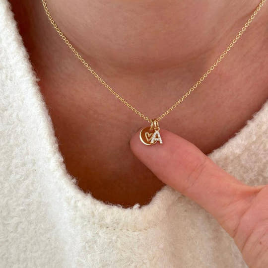 Collier "Alda" plaqué or
