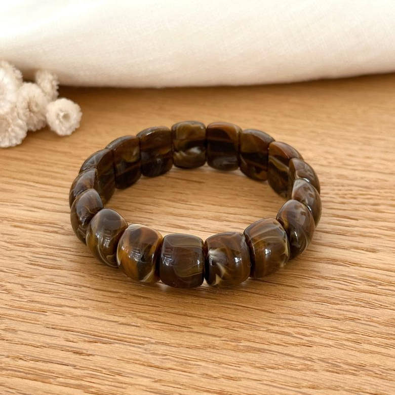 Bracelet "Alia" marron