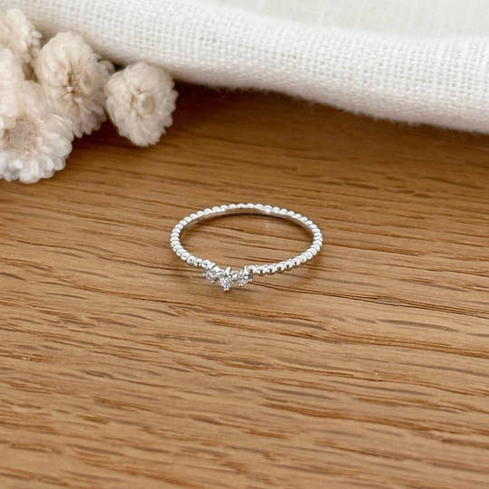 Bague "Eve" argent
