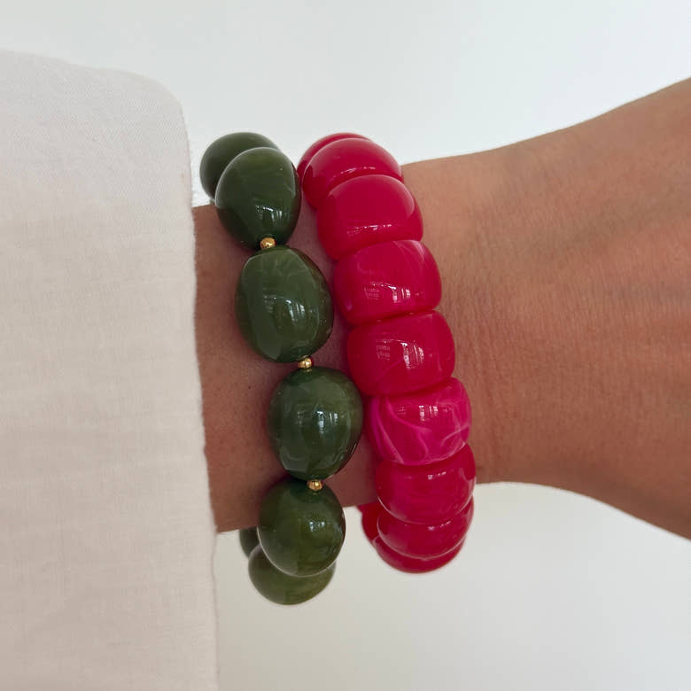 Bracelet "Alia" résine, vue 7