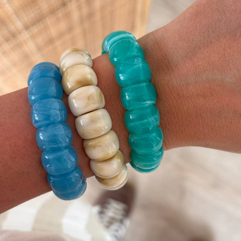 Bracelet "Alia" résine, vue 5