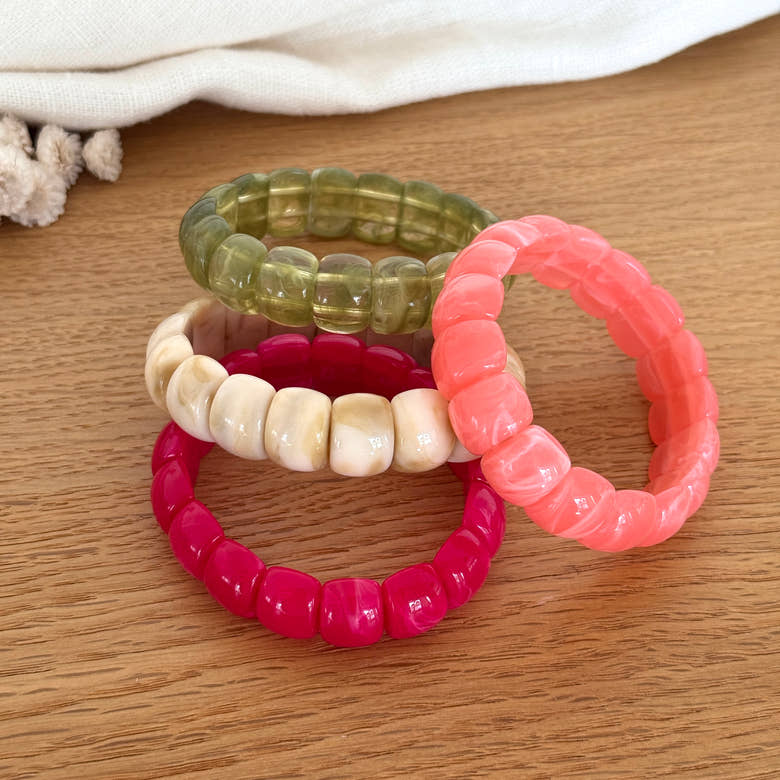 Bracelet "Alia" résine, vue 4