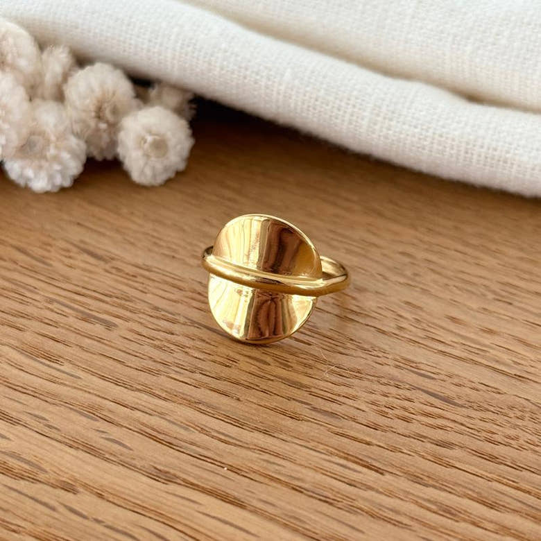Bague "Odessa" acier