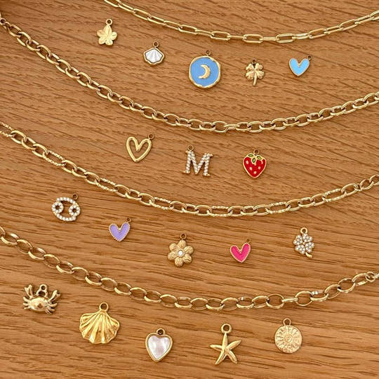 Bracelet charms personnalisable acier