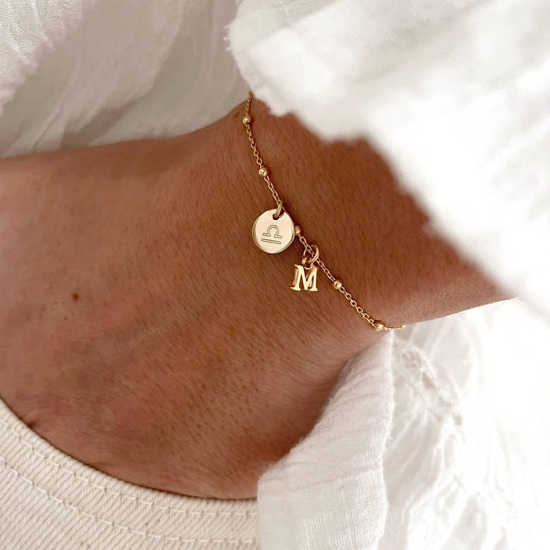 Bracelet "Mia" plaqué or