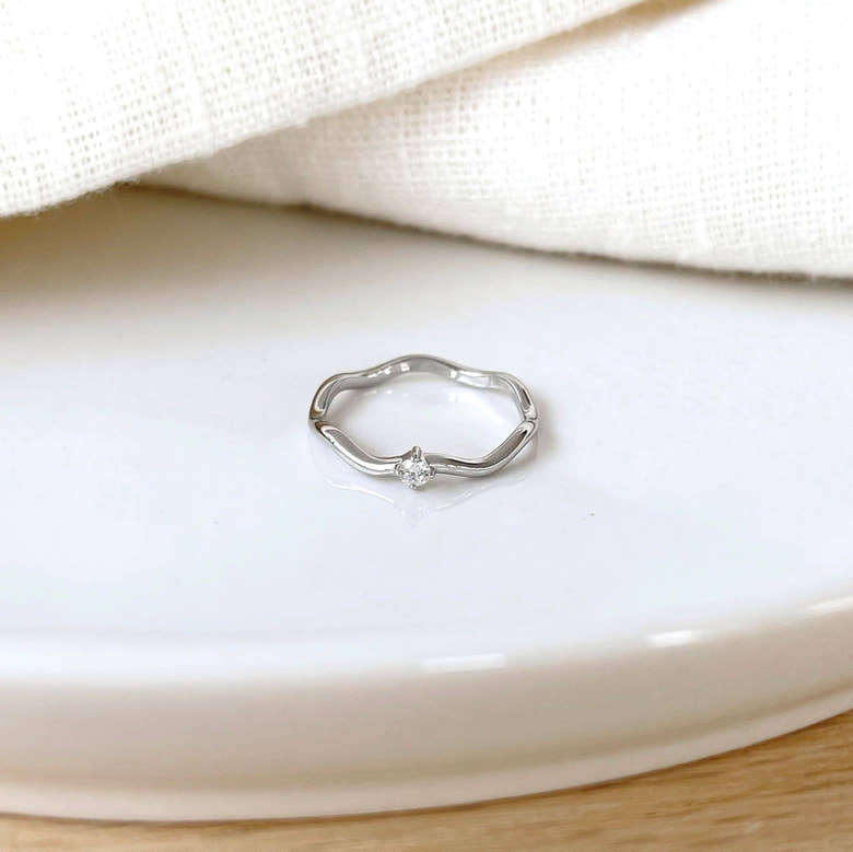 Bague "Kim" argent
