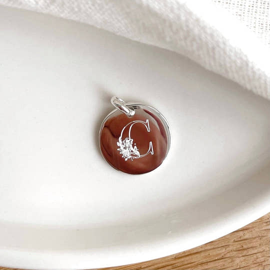 Pendentif "Jacinthe" argent
