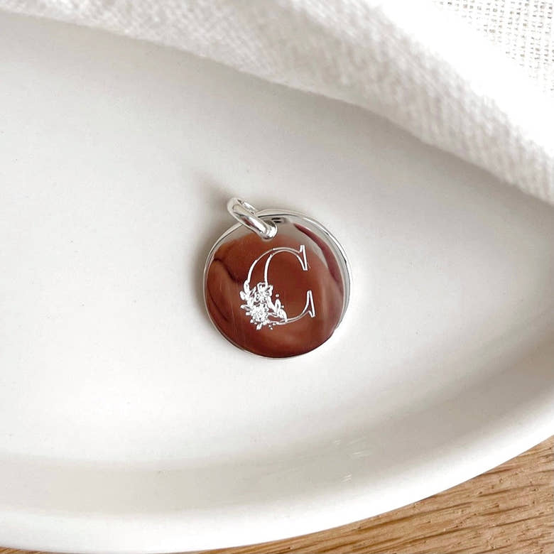 Pendentif "Jacinthe" argent