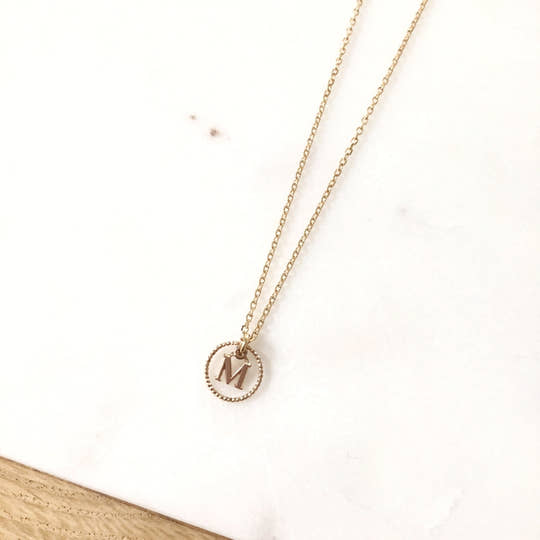 Collier "Brille" plaqué or