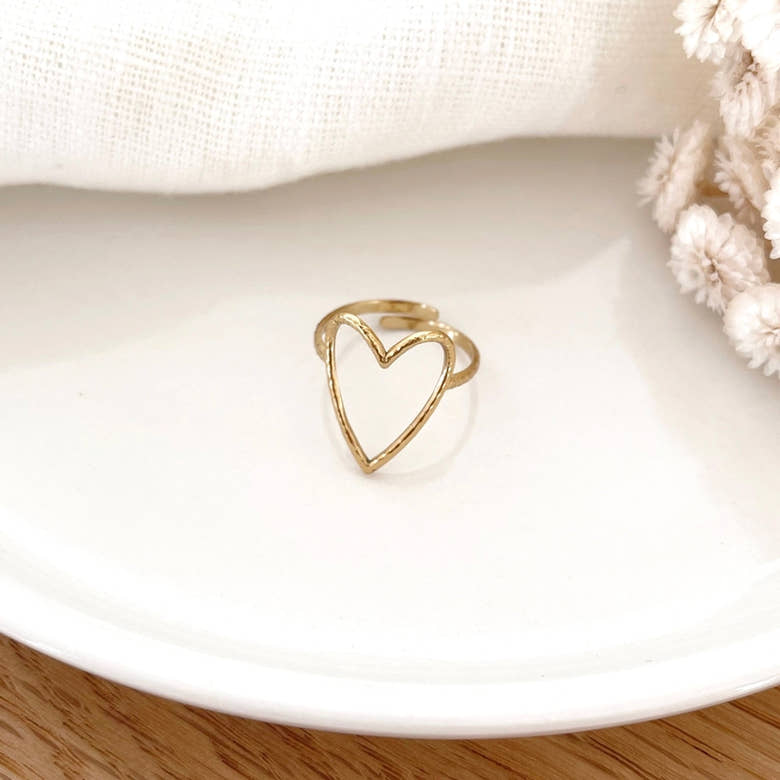 Bague "Manissa" acier