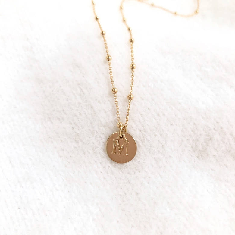 Collier "Omega" plaqué or