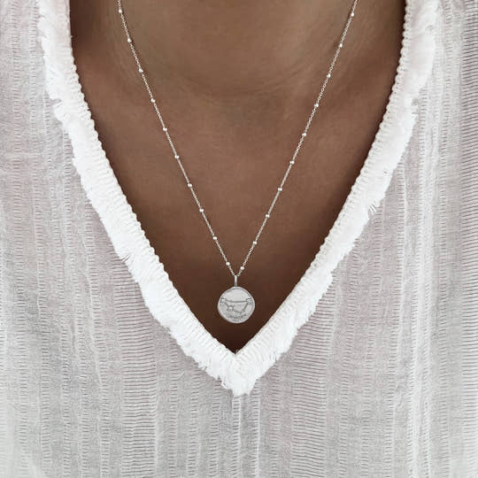 Collier "Constellation" argent